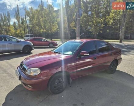 Червоний ЗАЗ Sens, об'ємом двигуна 1.3 л та пробігом 227 тис. км за 3000 $, фото 1 на Automoto.ua