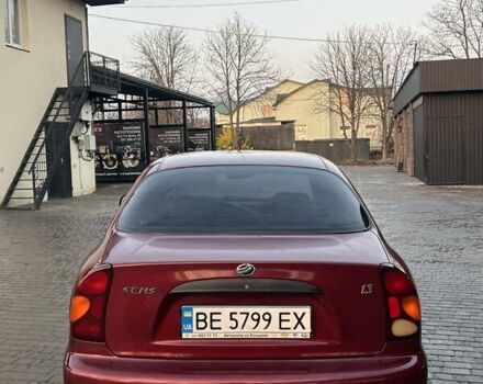 Червоний ЗАЗ Sens, об'ємом двигуна 1.3 л та пробігом 69 тис. км за 2700 $, фото 3 на Automoto.ua