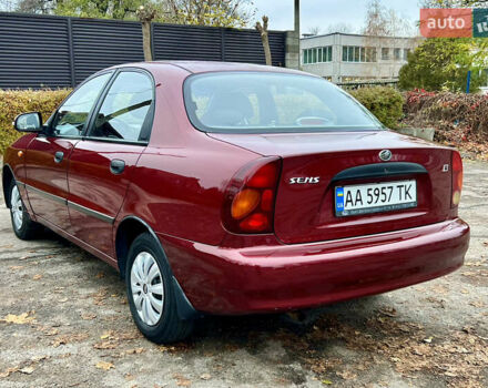 Красный ЗАЗ Сенс, объемом двигателя 1.3 л и пробегом 76 тыс. км за 3300 $, фото 13 на Automoto.ua