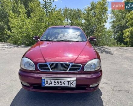 Червоний ЗАЗ Sens, об'ємом двигуна 1.3 л та пробігом 112 тис. км за 4000 $, фото 1 на Automoto.ua