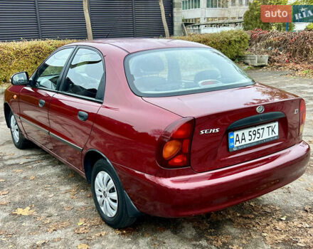 Красный ЗАЗ Сенс, объемом двигателя 1.3 л и пробегом 76 тыс. км за 3300 $, фото 15 на Automoto.ua