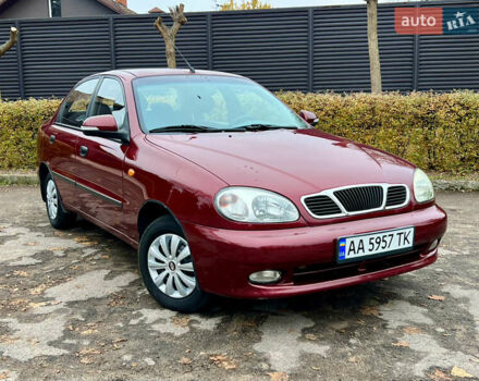 Красный ЗАЗ Сенс, объемом двигателя 1.3 л и пробегом 76 тыс. км за 3300 $, фото 1 на Automoto.ua