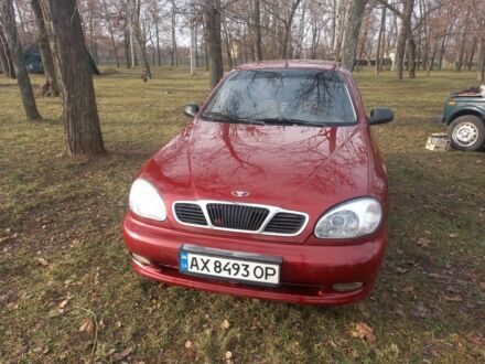 Красный ЗАЗ Сенс, объемом двигателя 1.3 л и пробегом 100 тыс. км за 2206 $, фото 1 на Automoto.ua