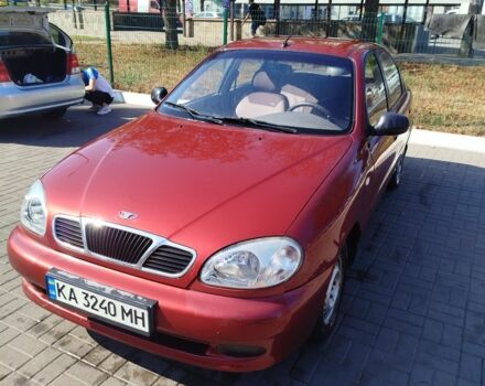 Червоний ЗАЗ Sens, об'ємом двигуна 1.3 л та пробігом 148 тис. км за 2200 $, фото 1 на Automoto.ua