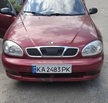Красный ЗАЗ Сенс, объемом двигателя 1.3 л и пробегом 127 тыс. км за 1600 $, фото 1 на Automoto.ua