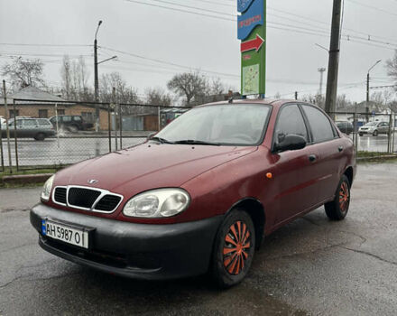 Червоний ЗАЗ Sens, об'ємом двигуна 1.3 л та пробігом 88 тис. км за 1650 $, фото 1 на Automoto.ua