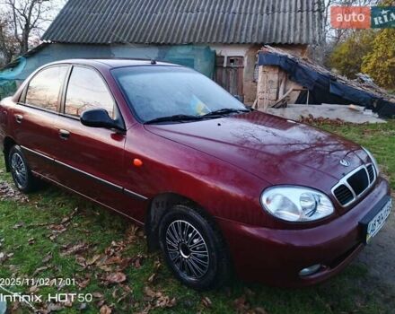 Красный ЗАЗ Сенс, объемом двигателя 1.3 л и пробегом 65 тыс. км за 2500 $, фото 1 на Automoto.ua