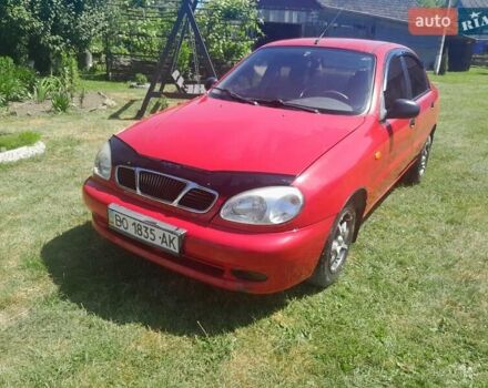 Червоний ЗАЗ Sens, об'ємом двигуна 1.4 л та пробігом 160 тис. км за 1400 $, фото 1 на Automoto.ua