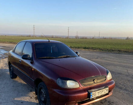 Червоний ЗАЗ Sens, об'ємом двигуна 1.3 л та пробігом 117 тис. км за 1700 $, фото 1 на Automoto.ua