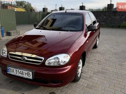 Красный ЗАЗ Сенс, объемом двигателя 1.3 л и пробегом 85 тыс. км за 3200 $, фото 1 на Automoto.ua