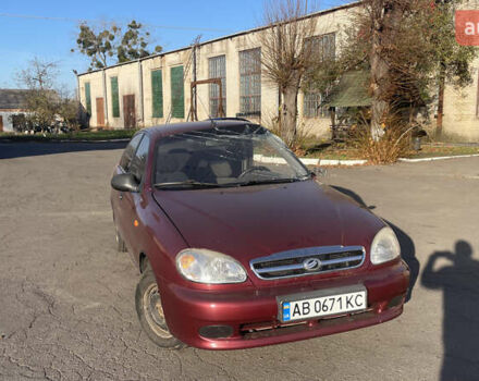 Красный ЗАЗ Сенс, объемом двигателя 1.3 л и пробегом 104 тыс. км за 900 $, фото 1 на Automoto.ua