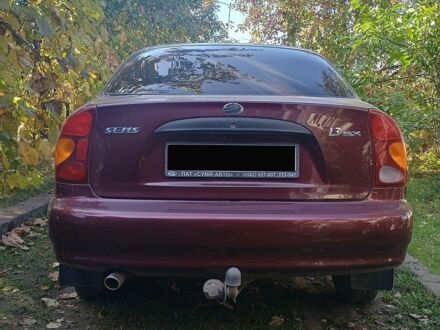Червоний ЗАЗ Sens, об'ємом двигуна 1.3 л та пробігом 62 тис. км за 3200 $, фото 1 на Automoto.ua