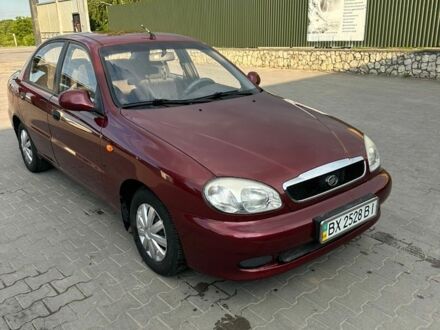 Красный ЗАЗ Сенс, объемом двигателя 1.3 л и пробегом 120 тыс. км за 2700 $, фото 1 на Automoto.ua