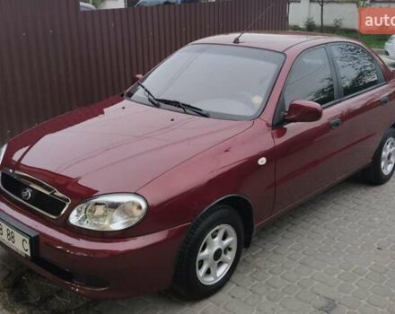 Червоний ЗАЗ Sens, об'ємом двигуна 1.3 л та пробігом 68 тис. км за 3800 $, фото 1 на Automoto.ua