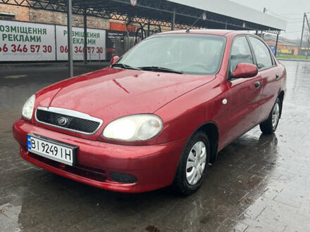 Червоний ЗАЗ Sens, об'ємом двигуна 1.3 л та пробігом 69 тис. км за 2850 $, фото 1 на Automoto.ua