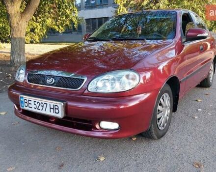 Червоний ЗАЗ Sens, об'ємом двигуна 1.3 л та пробігом 57 тис. км за 3700 $, фото 1 на Automoto.ua