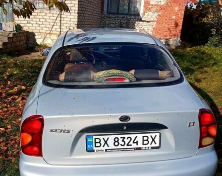 Сірий ЗАЗ Sens, об'ємом двигуна 1.3 л та пробігом 33 тис. км за 3200 $, фото 6 на Automoto.ua