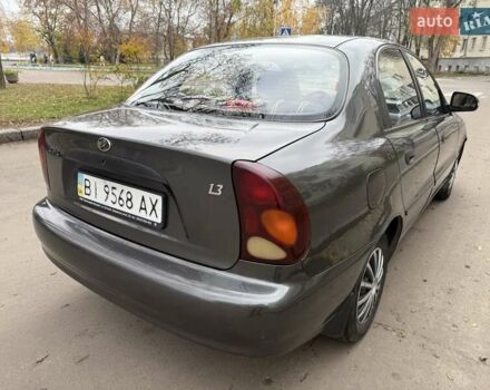 Сірий ЗАЗ Sens, об'ємом двигуна 1.3 л та пробігом 300 тис. км за 1900 $, фото 3 на Automoto.ua
