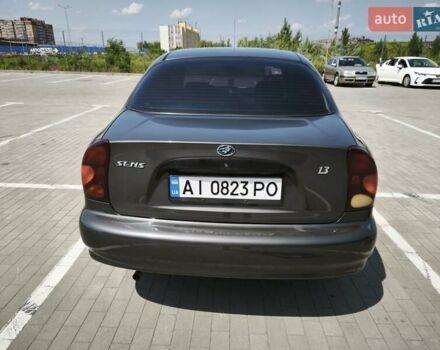 Сірий ЗАЗ Sens, об'ємом двигуна 1.3 л та пробігом 104 тис. км за 3000 $, фото 3 на Automoto.ua