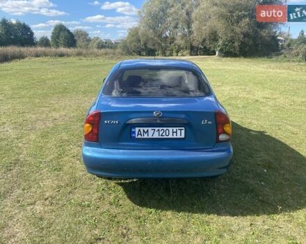 Синий ЗАЗ Сенс, объемом двигателя 1.3 л и пробегом 59 тыс. км за 2100 $, фото 4 на Automoto.ua