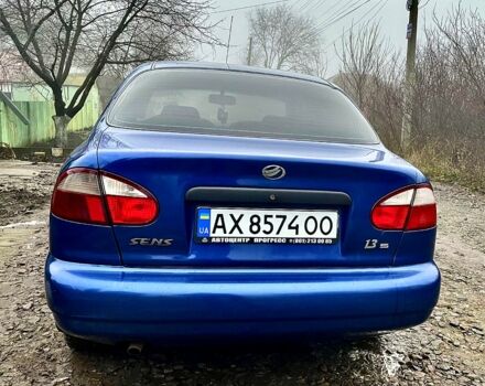 Синій ЗАЗ Sens, об'ємом двигуна 1.3 л та пробігом 167 тис. км за 2300 $, фото 2 на Automoto.ua