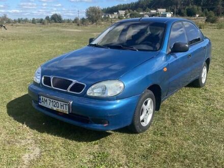 Синий ЗАЗ Сенс, объемом двигателя 1.3 л и пробегом 59 тыс. км за 2100 $, фото 1 на Automoto.ua