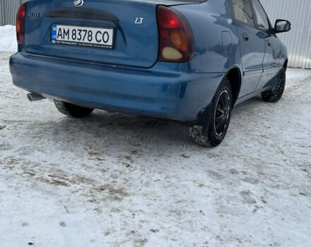 Синій ЗАЗ Sens, об'ємом двигуна 1.3 л та пробігом 230 тис. км за 2550 $, фото 1 на Automoto.ua