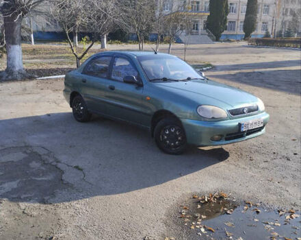 Зеленый ЗАЗ Сенс, объемом двигателя 1.3 л и пробегом 218 тыс. км за 2300 $, фото 1 на Automoto.ua