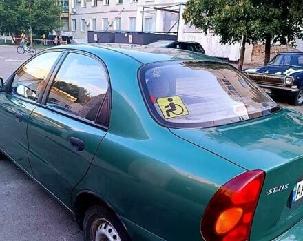 Зелений ЗАЗ Sens, об'ємом двигуна 1.3 л та пробігом 63 тис. км за 3000 $, фото 4 на Automoto.ua