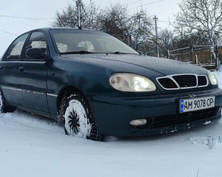 Зеленый ЗАЗ Сенс, объемом двигателя 1.3 л и пробегом 205 тыс. км за 1450 $, фото 1 на Automoto.ua