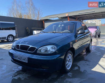 Зеленый ЗАЗ Сенс, объемом двигателя 1.3 л и пробегом 210 тыс. км за 2200 $, фото 1 на Automoto.ua