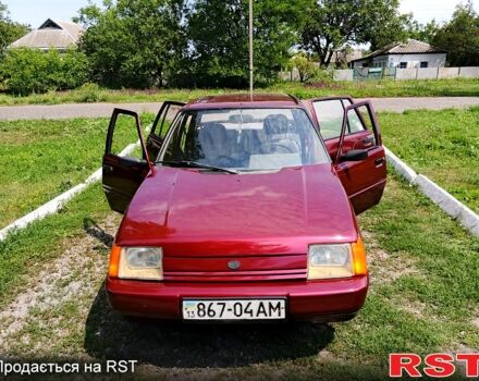 Красный ЗАЗ Славута, объемом двигателя 1.2 л и пробегом 96 тыс. км за 1200 $, фото 4 на Automoto.ua