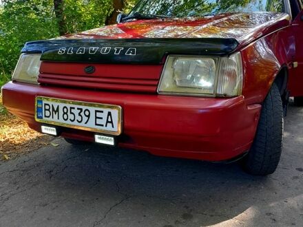 Красный ЗАЗ Славута, объемом двигателя 1.2 л и пробегом 143 тыс. км за 1100 $, фото 1 на Automoto.ua