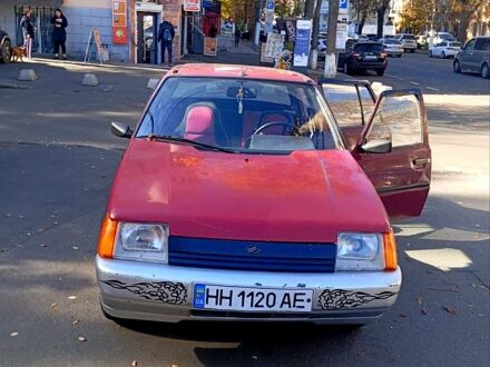 Красный ЗАЗ Славута, объемом двигателя 1.2 л и пробегом 140 тыс. км за 600 $, фото 1 на Automoto.ua