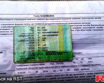 Серый ЗАЗ Славута, объемом двигателя 12 л и пробегом 209 тыс. км за 700 $, фото 8 на Automoto.ua