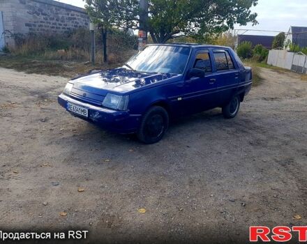 Синий ЗАЗ Славута, объемом двигателя 1.2 л и пробегом 200 тыс. км за 600 $, фото 1 на Automoto.ua