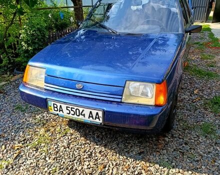 Синий ЗАЗ Славута, объемом двигателя 1.2 л и пробегом 42 тыс. км за 1200 $, фото 1 на Automoto.ua