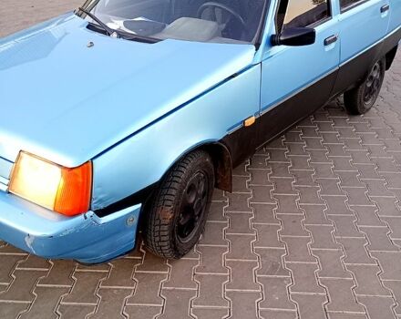 Синий ЗАЗ Славута, объемом двигателя 1.2 л и пробегом 132 тыс. км за 800 $, фото 1 на Automoto.ua