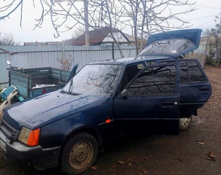 Синий ЗАЗ Славута, объемом двигателя 1.2 л и пробегом 180 тыс. км за 750 $, фото 1 на Automoto.ua