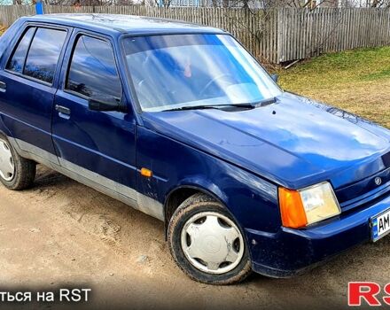 Синий ЗАЗ Славута, объемом двигателя 1.2 л и пробегом 81 тыс. км за 800 $, фото 1 на Automoto.ua