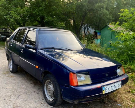Синий ЗАЗ Славута, объемом двигателя 1.2 л и пробегом 153 тыс. км за 650 $, фото 1 на Automoto.ua