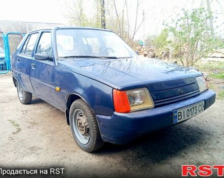 Синий ЗАЗ Славута, объемом двигателя 1.2 л и пробегом 181 тыс. км за 840 $, фото 4 на Automoto.ua