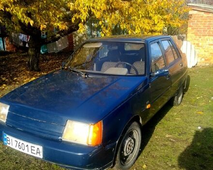 Синий ЗАЗ Славута, объемом двигателя 1.2 л и пробегом 89 тыс. км за 750 $, фото 1 на Automoto.ua