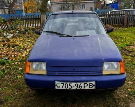 Синий ЗАЗ Славута, объемом двигателя 1.2 л и пробегом 105 тыс. км за 450 $, фото 1 на Automoto.ua