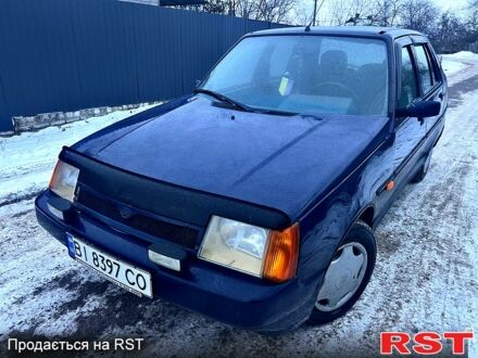 Синий ЗАЗ Славута, объемом двигателя 1.2 л и пробегом 160 тыс. км за 1100 $, фото 1 на Automoto.ua