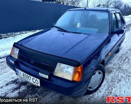 Синий ЗАЗ Славута, объемом двигателя 1.2 л и пробегом 160 тыс. км за 1100 $, фото 1 на Automoto.ua