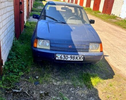 Синий ЗАЗ Славута, объемом двигателя 1.2 л и пробегом 174 тыс. км за 500 $, фото 1 на Automoto.ua
