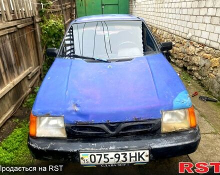 Синій ЗАЗ Славута, об'ємом двигуна 1.2 л та пробігом 160 тис. км за 500 $, фото 1 на Automoto.ua
