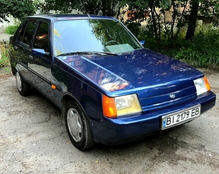 Синий ЗАЗ Славута, объемом двигателя 1.2 л и пробегом 200 тыс. км за 600 $, фото 1 на Automoto.ua
