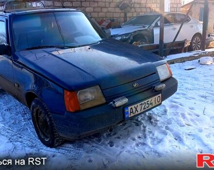 Синий ЗАЗ Славута, объемом двигателя 1.2 л и пробегом 200 тыс. км за 350 $, фото 1 на Automoto.ua